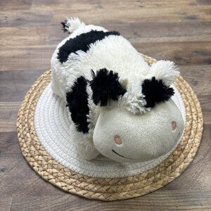 Pillow Pets Pee Wee Cow Foldable Plush 11” Stuffed Animal